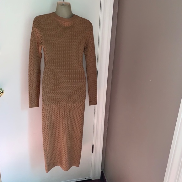 Karen Millen cable knit midi sweater dress - Picture 5 of 7